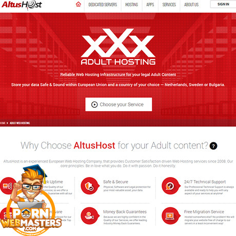 AltusHost Altushost com Porn Hosting Site 