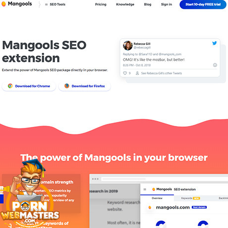 Mangools Extension