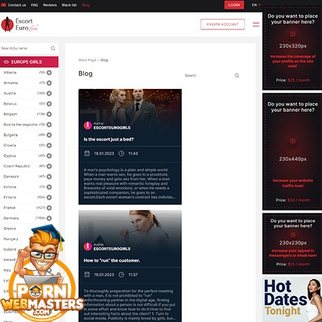 Escort Euro Girls Blog